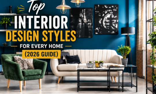Top Interior Design Styles for Every Home (2026 Guide)