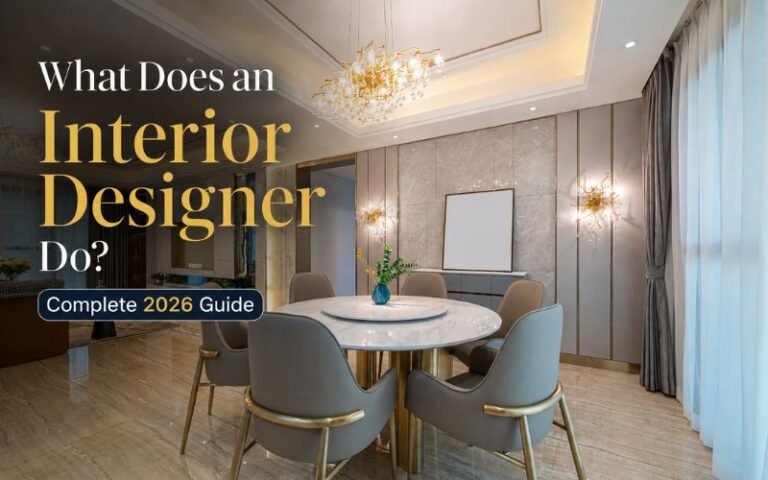 What Does an Interior Designer Do? Complete 2026 Guide